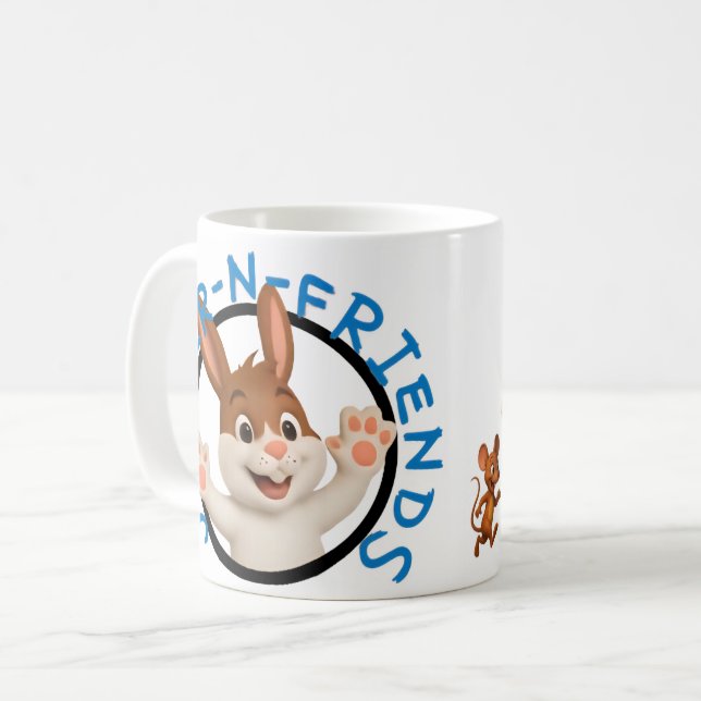 Jasper-n-friends Mug Kaffeetasse (Vorderseite Links)