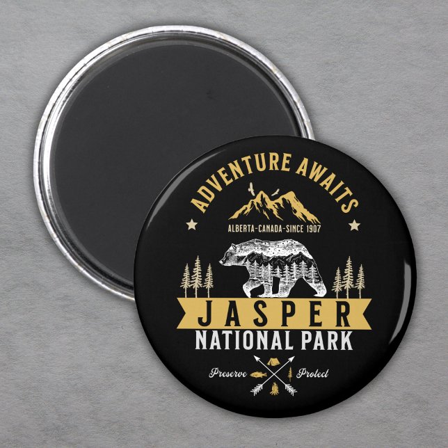 Jasper National Park Alberta Canada Magnet (Von Creator hochgeladen)