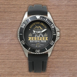 Jasper National Park Alberta Canada Travel Armbanduhr