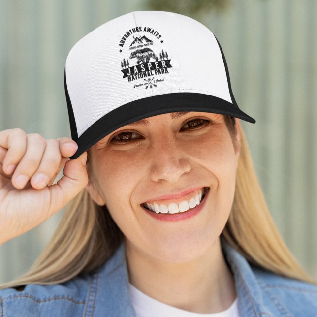 Jasper National Park Alberta Canada Truckerkappe (Von Creator hochgeladen)