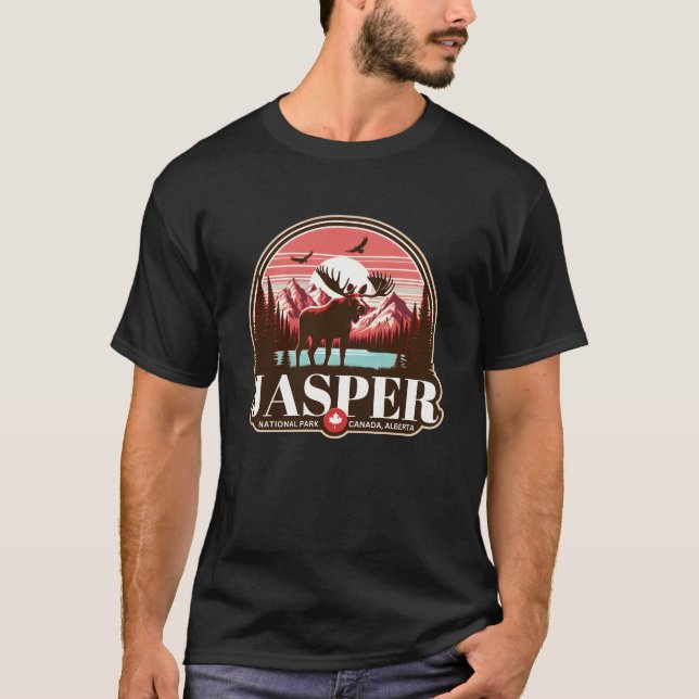 Jasper National Park Alberta Kanada Geschenke T-Shirt (Vorderseite)