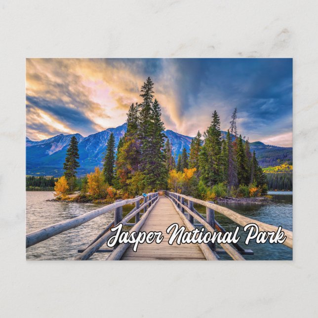 Jasper National Park, Alberta, Kanada Postkarte (Vorderseite)