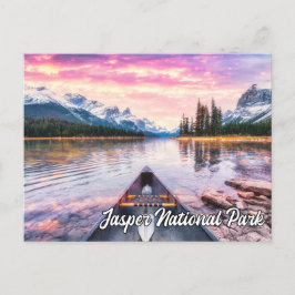 Jasper National Park, Alberta, Kanada Postkarte