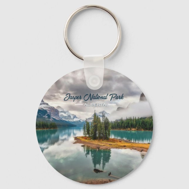 Jasper National Park Banff Canada Souvenir Schlüsselanhänger (Vorderseite)