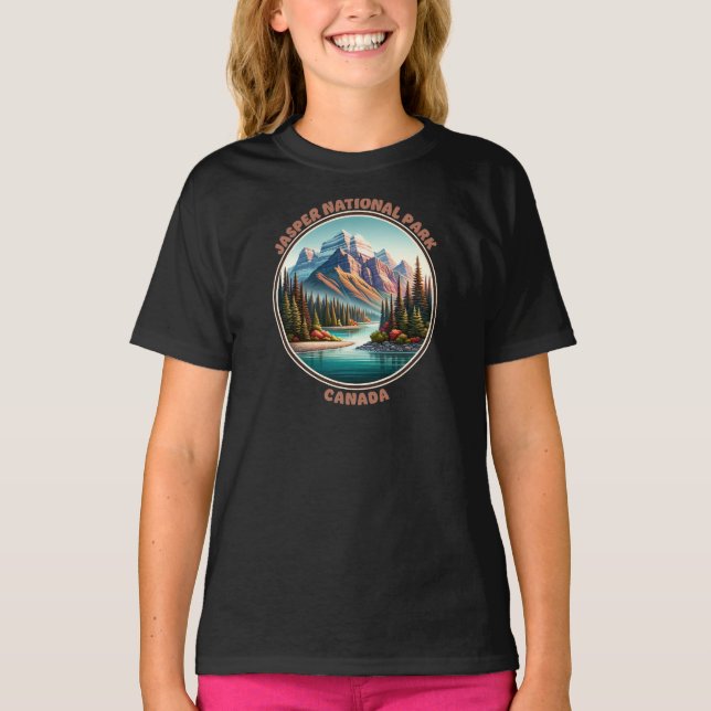 Jasper National Park Canada T-Shirt (Vorderseite)