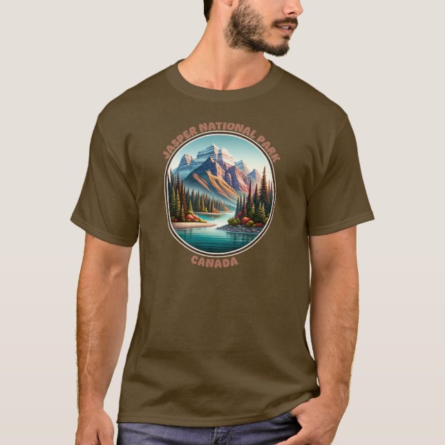 Jasper National Park Canada T-Shirt (Vorderseite)