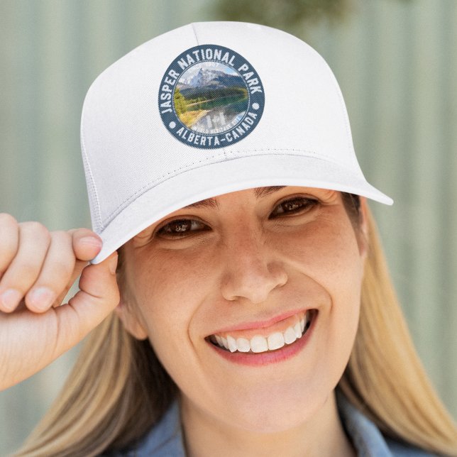 Jasper National Park Canada Truckerkappe (Von Creator hochgeladen)