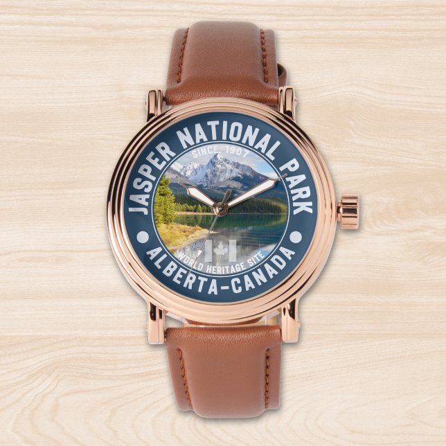 Jasper National Park, Canadian Rockies Armbanduhr (Von Creator hochgeladen)