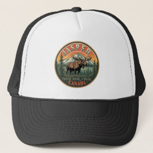 Jasper National Park Rocky Mountains Abenteuer gif Truckerkappe