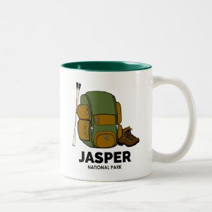 Jasper-Nationalpark-Backpack Zweifarbige Tasse
