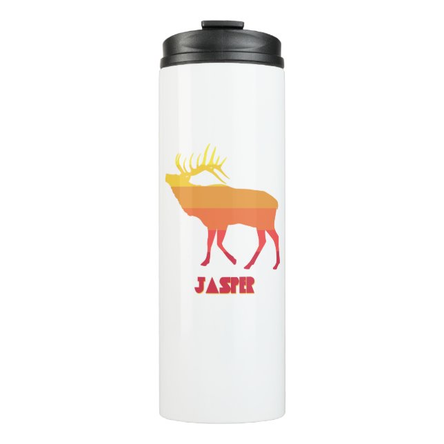 Jasper Nationalpark Elk Thermosbecher (Vorderseite)