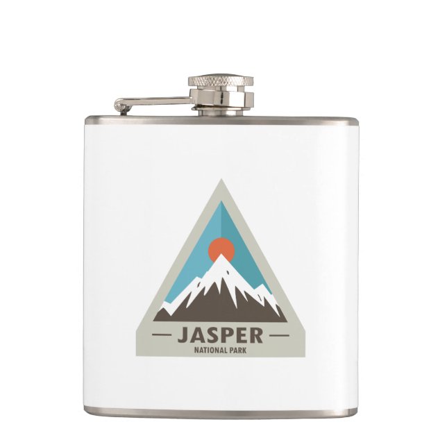 Jasper-Nationalpark Flachmann (Vorderseite)