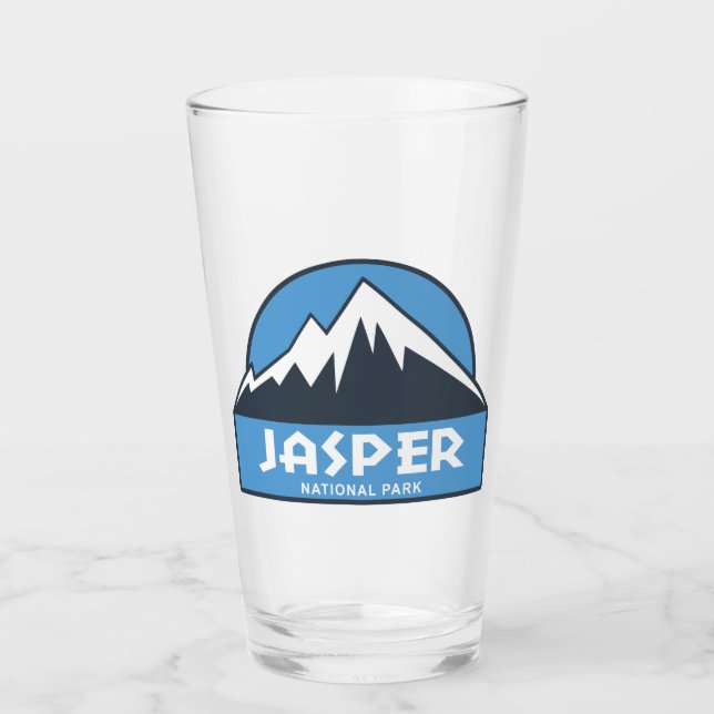 Jasper-Nationalpark Glas (Vorderseite)