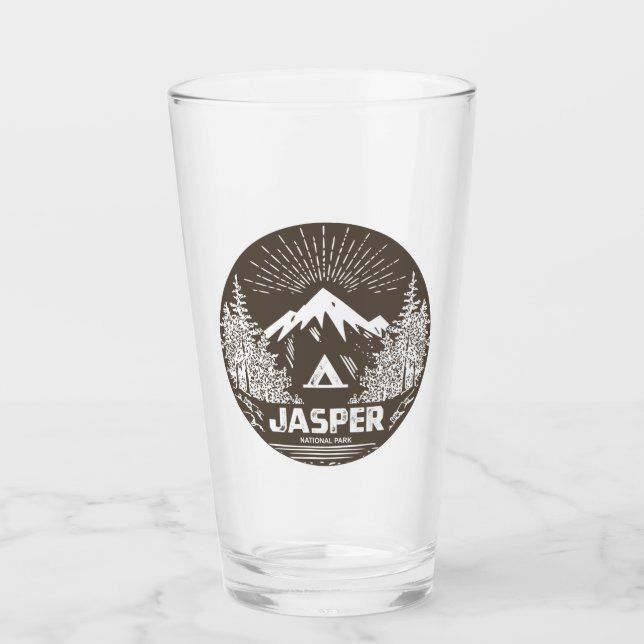 Jasper-Nationalpark Glas (Vorderseite)