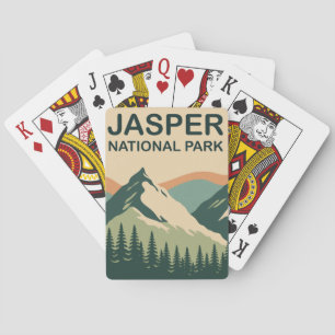 Jasper Nationalpark Kanada Landschaft Natur Kunst Spielkarten