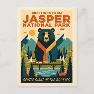 Jasper-Nationalpark Kanada Postkarte
