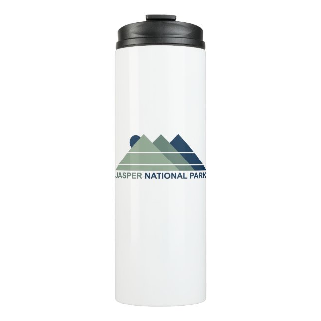 Jasper Nationalpark Mountain Sun Thermosbecher (Vorderseite)