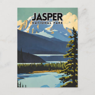 Jasper Nationalpark Nostalgic Postkarte