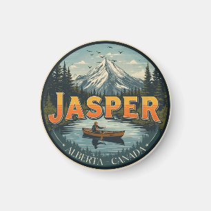 Jasper-Nationalpark Rocky Mountains Abenteuer gif Magnet