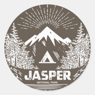 Jasper-Nationalpark Runder Aufkleber