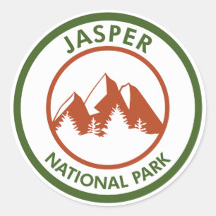 Jasper-Nationalpark Runder Aufkleber