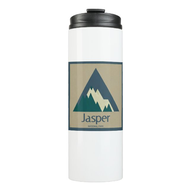 Jasper-Nationalpark Rustikal Thermosbecher (Vorderseite)