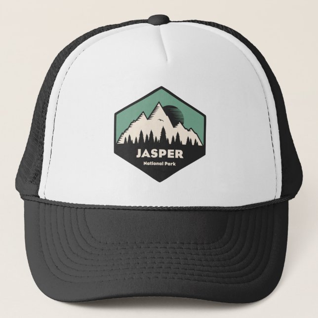 Jasper-Nationalpark Truckerkappe (Vorderseite)