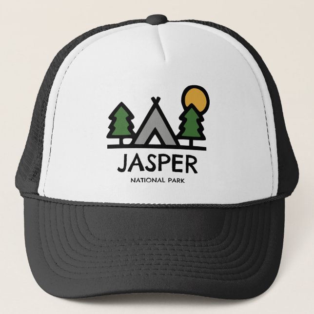 Jasper-Nationalpark Truckerkappe (Vorderseite)