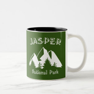 Jasper-Nationalpark Zweifarbige Tasse
