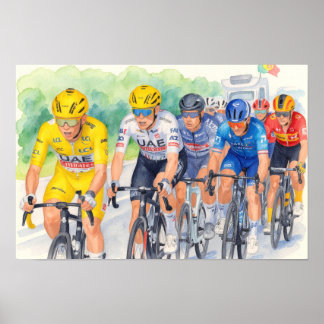 Jasper Philipsen Bühne 13 Sieger Tour de France Poster