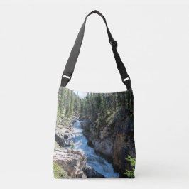 Jasper Stanley Falls Rapid River Landschaft Tragetaschen Mit Langen Trägern
