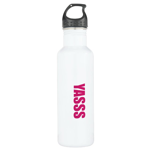 JASSS EDELSTAHLFLASCHE (Vorderseite)