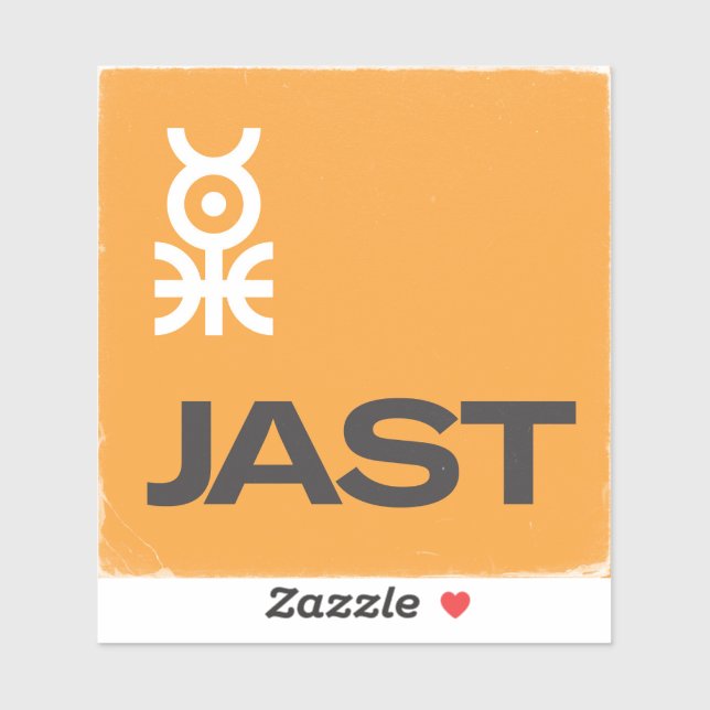Jast Vinyl Sticker (Blatt)