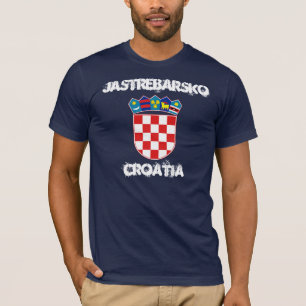 Jastrebarsko, Kroatien mit Wappen T-Shirt