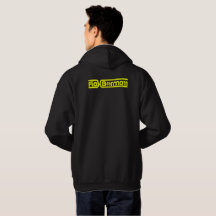 Jaune de Bormarr de câble sur le sweat - shirt à