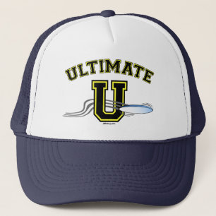 Jaune final de casquette de camionneur