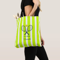 Jaune Optique et Sac de Tennis Prépa Vert Néon