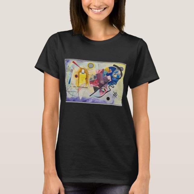 Jaune, Rouge, Bleu von Wassily Kandinsky T-Shirt (Vorderseite)