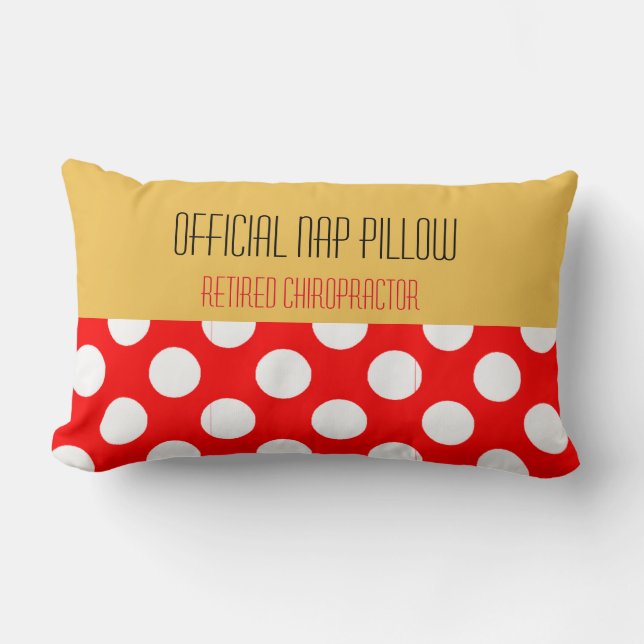 Jaune rouge de coussin de chiroprakteur retiré par (Recto)