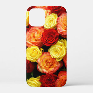 Jaune rouge orange Rose iPhone 12 Mini Coque