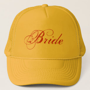 Jaune thème simple Bride casquette