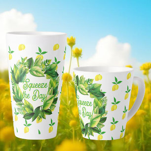 Jaunes Citrons Pressent la Journee ! Mug à Café