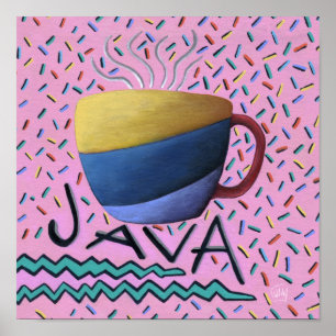 Java Coffee Poster
