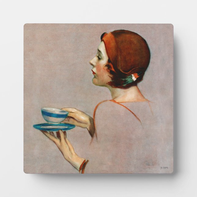 Java-Cup Fotoplatte (Vorderseite)