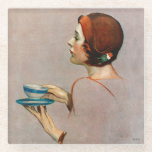 Java-Cup Glasuntersetzer