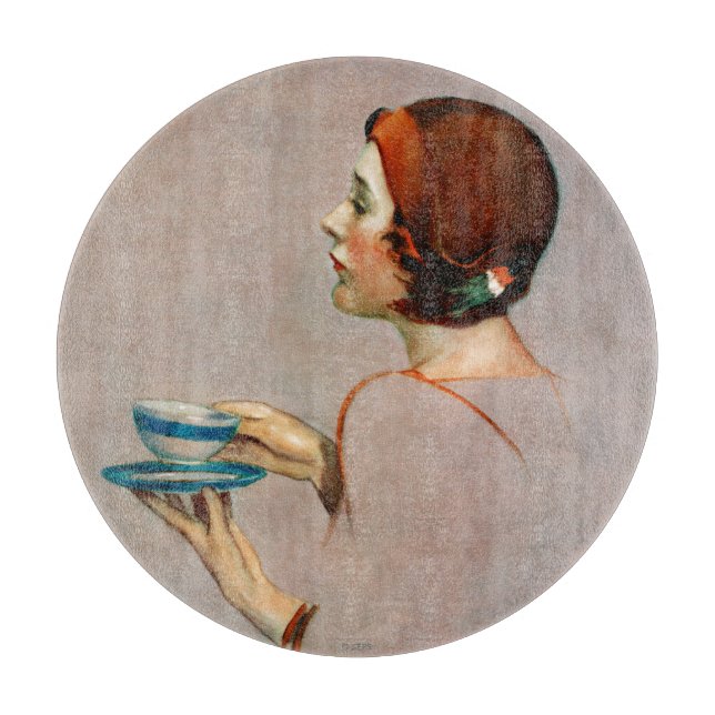 Java-Cup Schneidebrett (Vorderseite)