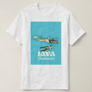 Java indonesia Karte T-Shirt