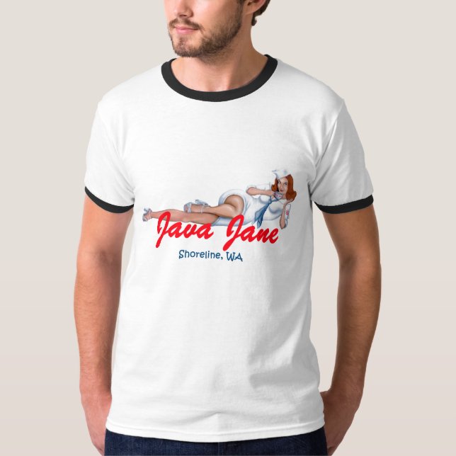Java Jave "zum Sieg " T-Shirt (Vorderseite)