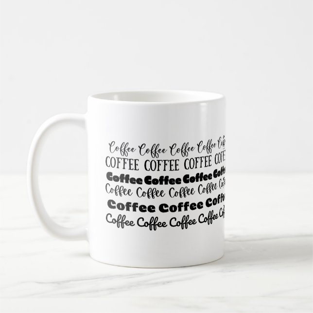 Java Jive für die Liebe von Kaffee- Kaffeetasse (Links)