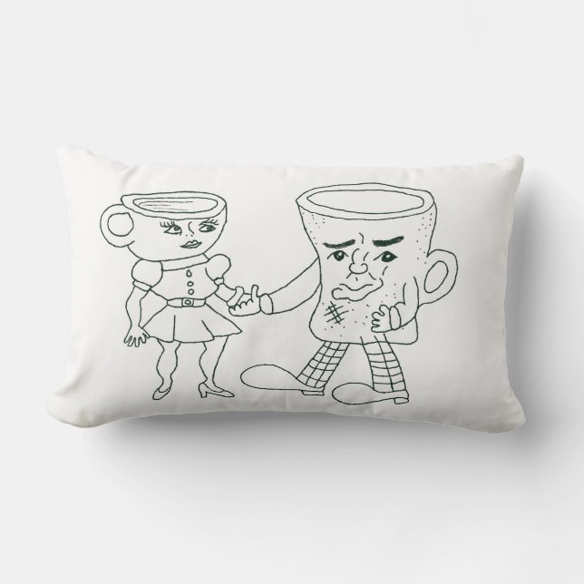 Java Jive Lumbar Pillow Lendenkissen (Vorderseite)